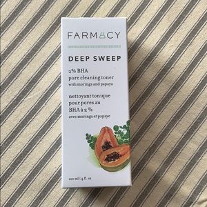 Never used Farmacy deep sweep toner